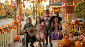 A child wearing a fantasy knight costume, a classic choice for the best kids costumes.