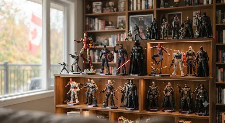 Collection of the best action figures for Canadian collectors.