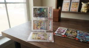 Rare modern Pokemon chase cards from recent expansion sets. Cartes Pokémon modernes rares provenant des récentes extensions.