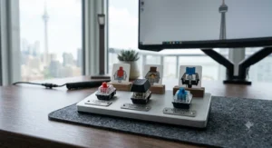 Comparison of linear, tactile, and clicky mechanical switches for gaming keyboards